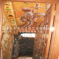 广元大型壁画绘制