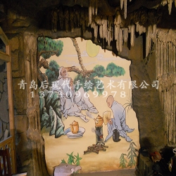 东营大型壁画