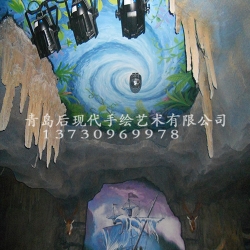 广元大型壁画